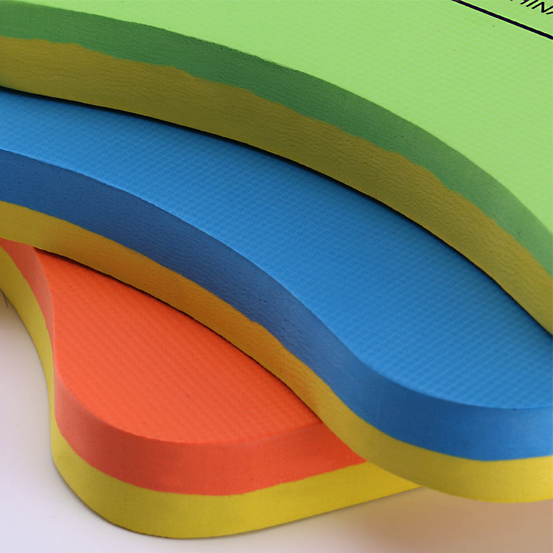 Learn to swim back floating board triangular floating board splint water board Swimming Board swimming board four-layer backboard