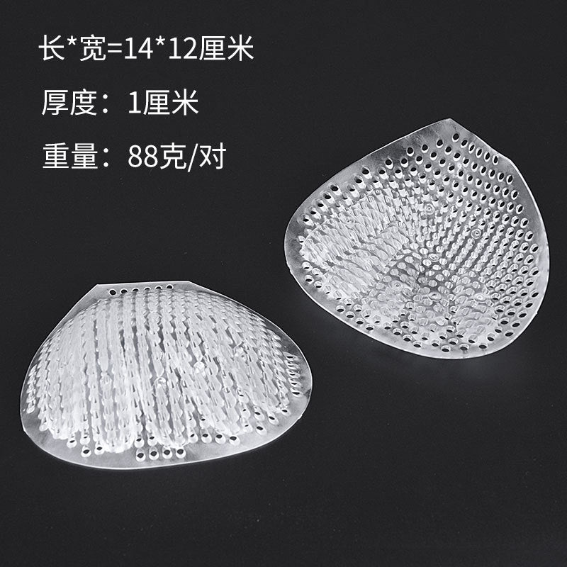Breathable Thickened Silicone Chest Pad Push-up Invisible Bikini Swimsuit Honeycomb Chest Pad Sports Underwear Pad Insert Top Pad