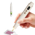 Blavna Electric Diamond Painting Pen with Warm LED Light & Clear Tip, 2-Speed Quiet Suction, No Wax Needed, Ergonomic Cordless USB-C Rechargeable Vacuum Pen for Adults, DIY Craft & Diamond Art