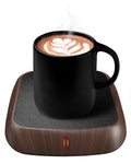 MYMULIKE Coffee Mug Warmer for Desk, Candle Warmer Plate, Coffee Warmer with 3 Temp Control (40-60 °C), Cup Warmer with 6-Hour Auto Off, Office Desk Electronic Gadgets