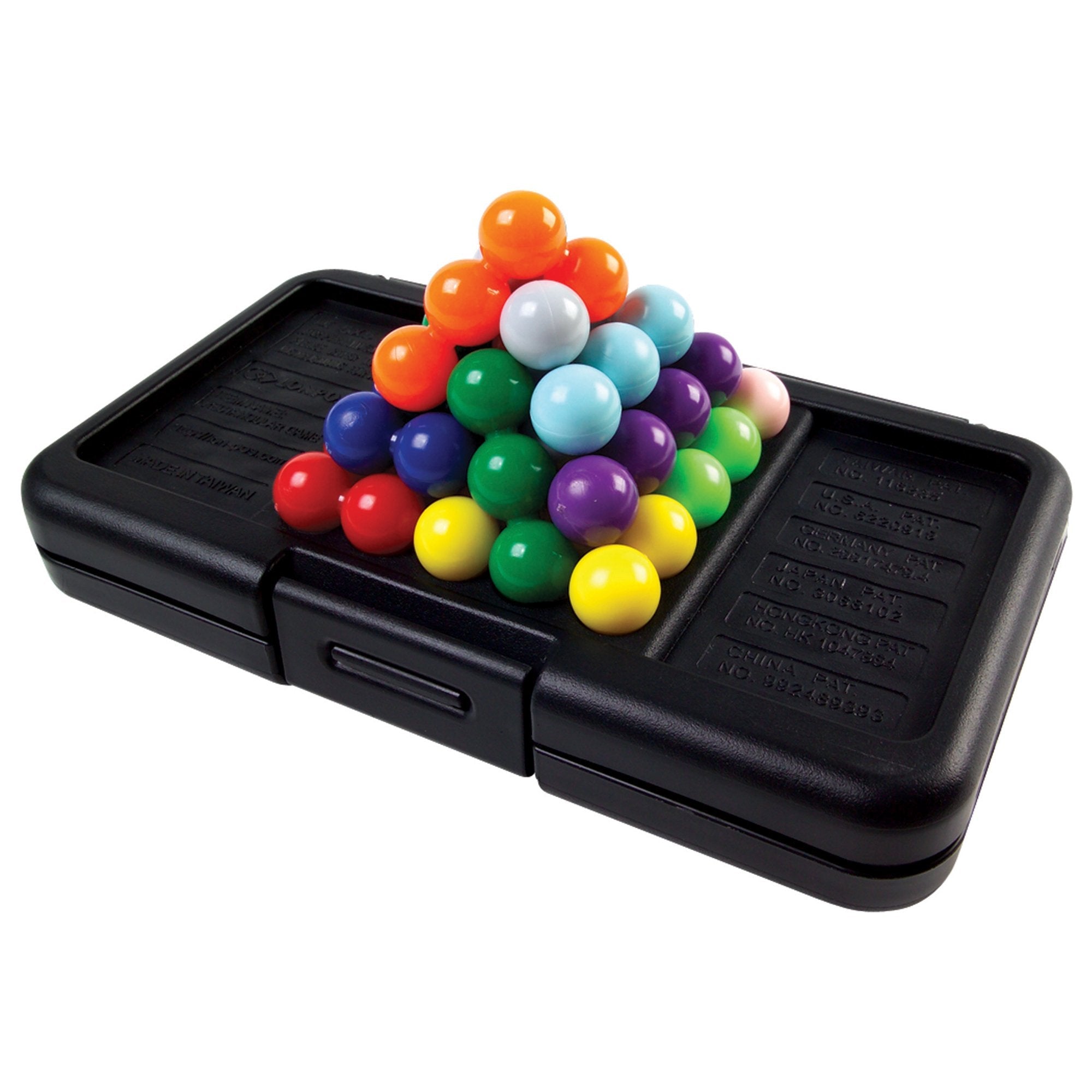 Educational Insights Kanoodle - Original 3D Brain Teaser Puzzle, Mind Challenge Toys for Single Player, Handheld Travel Games, Challenging Logic Puzzles and Gifts for Kids, Teens & Adults Ages 7+