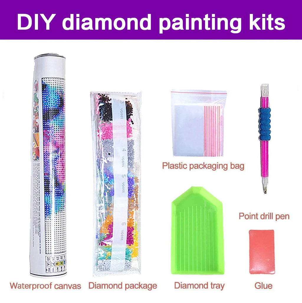 Diamond Art Kits for Adults, 3 Packs Mountain Landscape Diamond Art Painting Kits for Adults, 5D DIY Full Round Drill Gem Craft for Adult Gifts, Home Wall Decor 11.8" x 15.7"