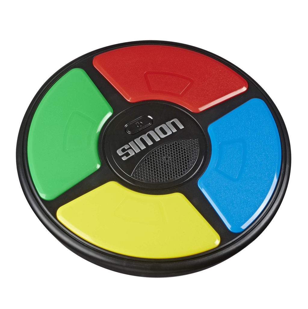 Hasbro Simon Game; Electronic Memory Game for Kids Ages 8 and Up; Handheld Game with Lights and Sounds; Classic Simon Gameplay (E93835L0)