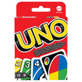 Mattel Games UNO Family Card Game, with 112 Cards, Travel-Friendly, Makes a Great Game for 7 Year Olds and Up