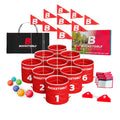 bucketgolf Game Pro The Ultimate Backyard Golf Game for Family, Adults and Kids - Portable 9 Hole Golf Course Play Outdoor, Lawn, Park (Without Clubs)