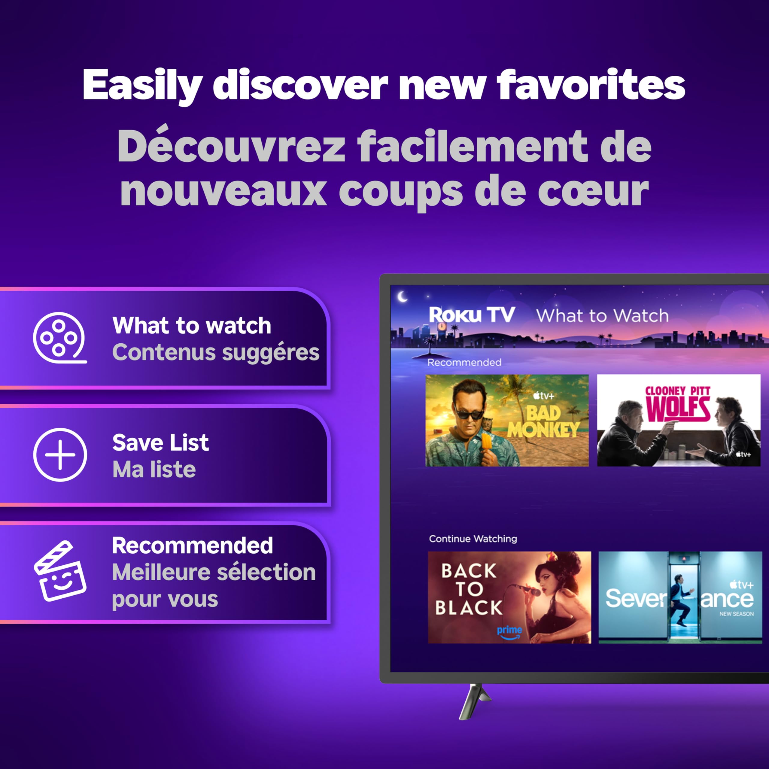 Roku® Streaming Stick™ 2025 - HD Roku Streaming Device for TV with Voice Remote - Free & Live TV