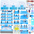 MATIFANER Physics Labs Basic Electricity Discovery Circuit and Magnetism Experiment kit for High School Students, STEM Kits for Learning Starter Electromagnetism Elementary Electronics