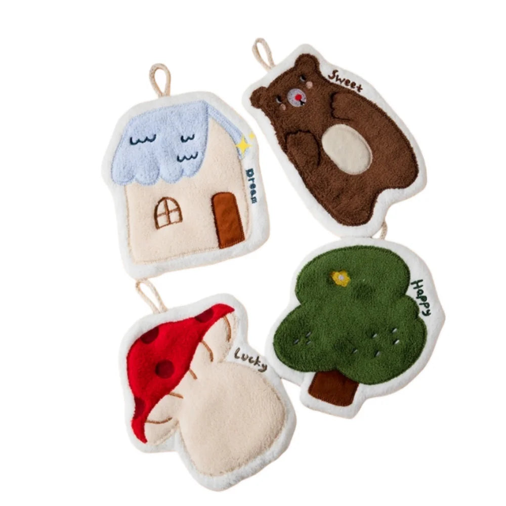 Cute Kitchen Towels - Thick, Absorbent and Durable for Hand Washing, Perfect for Bathroom Use, Hand Washing, Kitchen Use,
