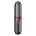 Portable Cordless Ceramic Hair Straightener Brush – Electric Heated Styling Brush