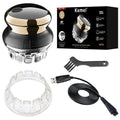 Kemei 887 UFO Rotary Hair Trimmer – Self-Haircut Kit, Washable & Rechargeable for Men