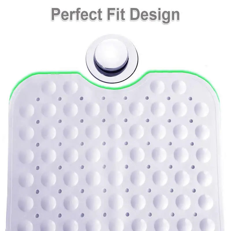 40x100cm Bathtub Mats Anti-Skid Color Shower Mat With Sucker Non-Slip Bath Mat Soft Massage Pad Kid's Elder Bathroom Carpet Rug