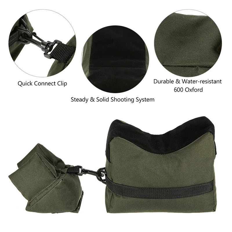 Outdoor Hunting Accessories: Long Spear, Front and Rear Targets, Rest Target Rack, Bracket, Sandbag not Filled