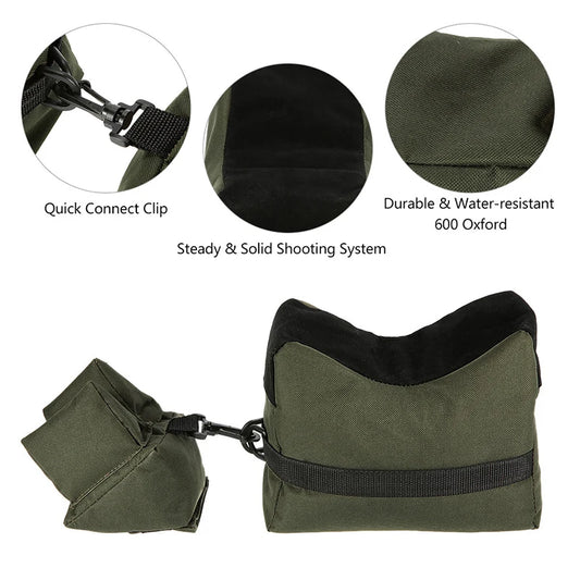 Outdoor Hunting Accessories: Long Spear, Front and Rear Targets, Rest Target Rack, Bracket, Sandbag not Filled