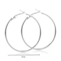 New Fashion Geometric Hollow Circle Hoop Earrings Fashion Jewelry boucle o'reilles femmes Hyperbole Brincos For Women Gilrs Gift