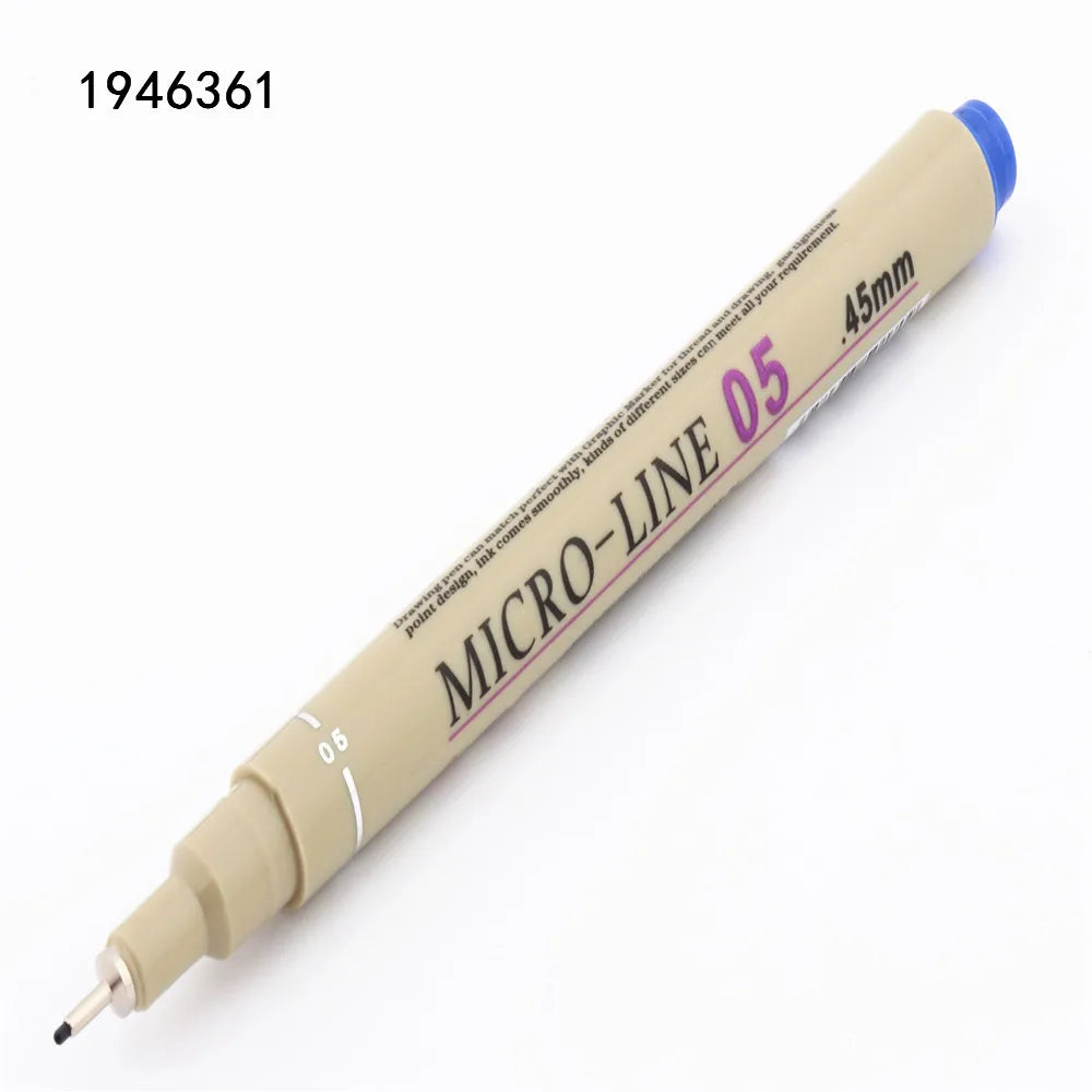High quality 05 Colors  ink pen Student school Office drawing  Micro line fine pens Sketch Manga Art Markers pen