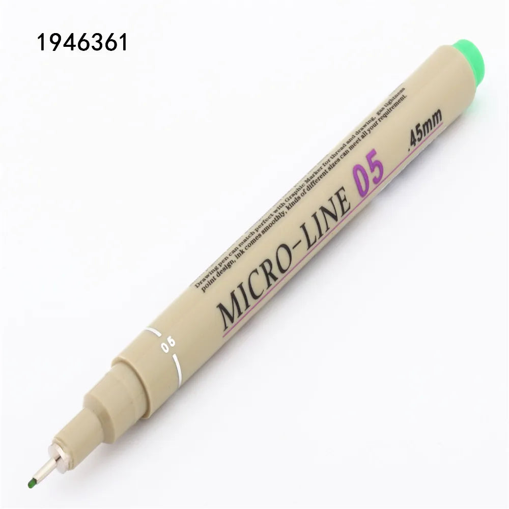 High quality 05 Colors  ink pen Student school Office drawing  Micro line fine pens Sketch Manga Art Markers pen