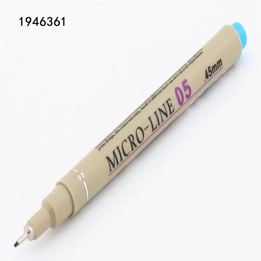 High quality 05 Colors  ink pen Student school Office drawing  Micro line fine pens Sketch Manga Art Markers pen