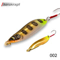 Hunthouse 2.1/3.4/4.9g Sinking Spoon Fishing Lure Trout Lure Small Metal Bait Rolling Spoons For Fishing Bass Trout Fish Tackle