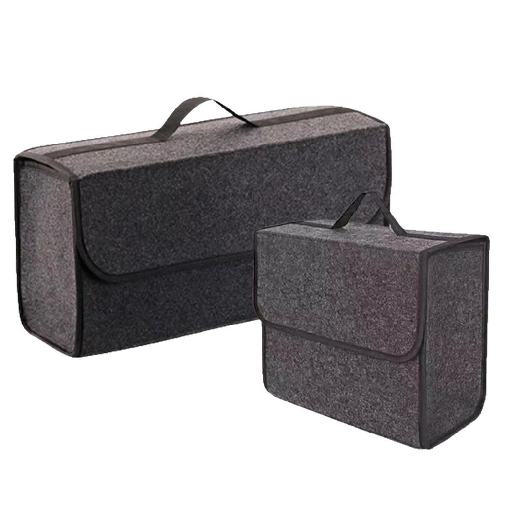 Foldable Car Trunk Storage Bag - Multi-Compartment Organizer Box