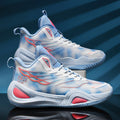 Non-Slip Mesh Basketball Shoes - Wear-Resistant Shock-Absorbing Game Shoes for Men & Women