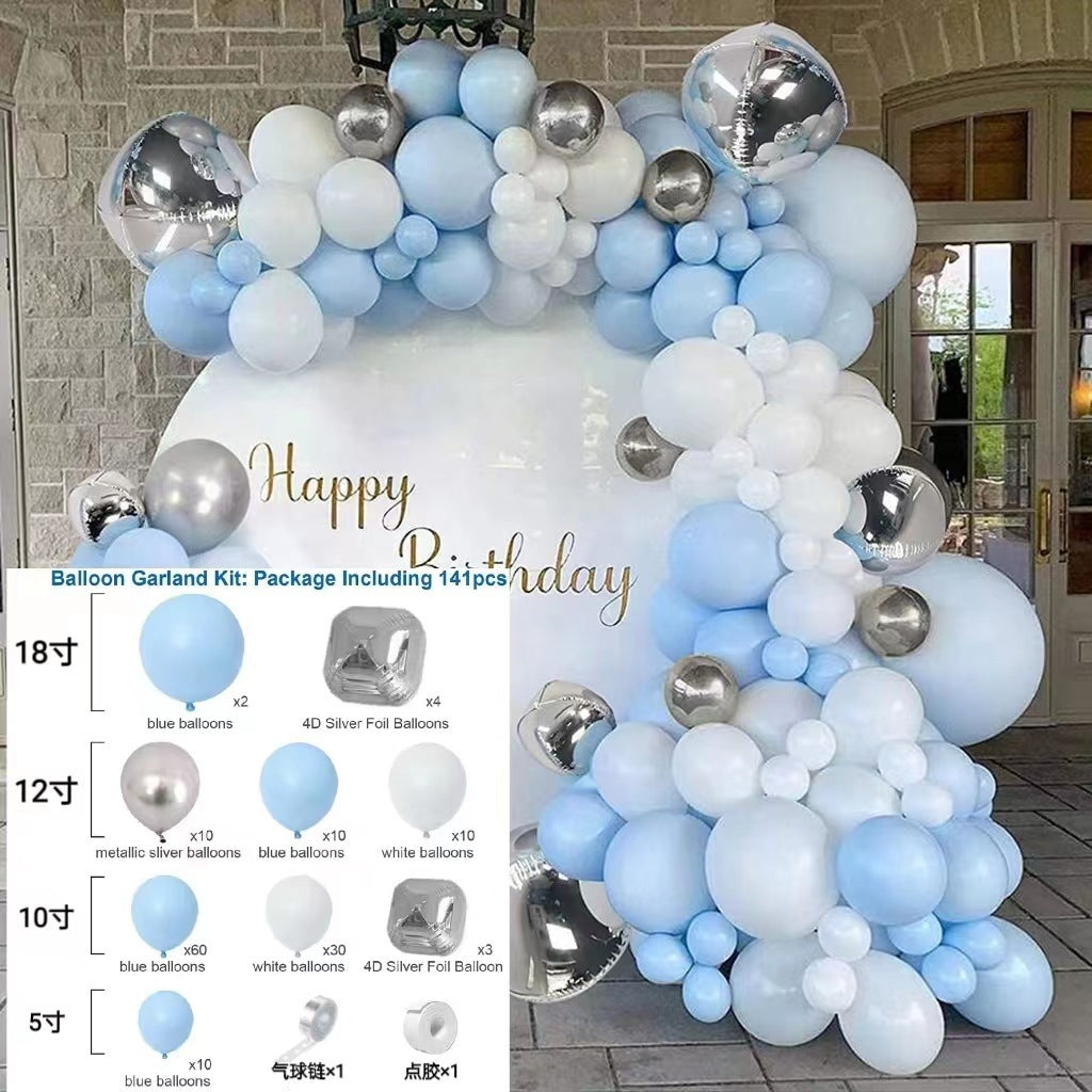 Pink Balloon Arch Garland Set - Birthday & Wedding Party Decoration Kit