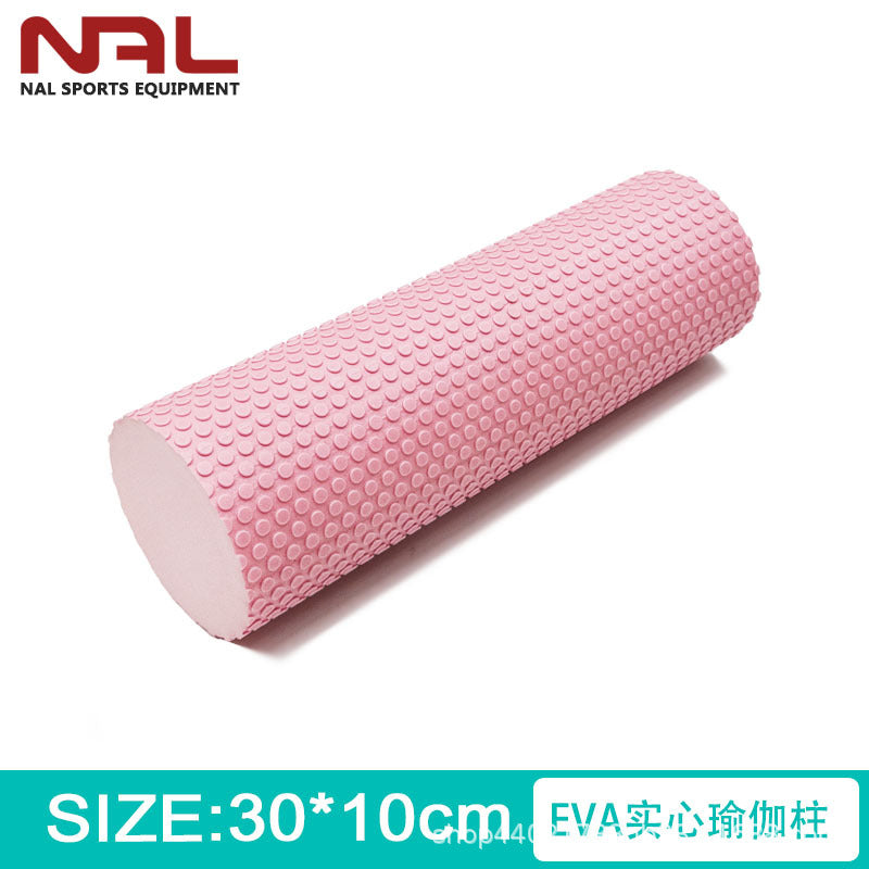 30*10cm Solid Yoga Column Foam Roller Muscle Massage Relaxation Massage Roller Home Eva Fitness Roller