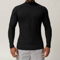 Men's Quick-Dry Long Sleeve Sports T-Shirt - Running Fitness Casual Top