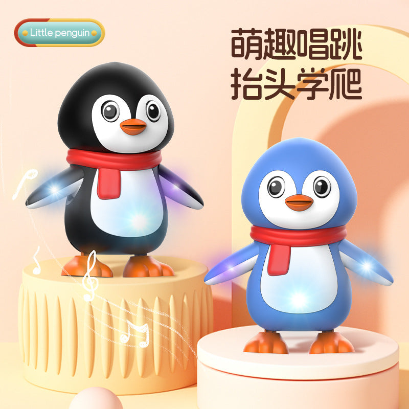 Electric Dancing Penguin Toy - Singing Swing Light Music Baby Development Toy