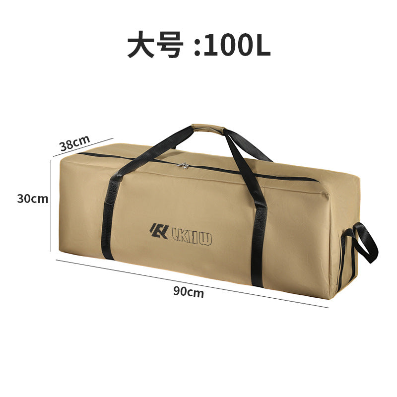 Outdoor Camping Large-Capacity Camel Bag Picnic Equipment Storage Bag Tent Backpack Oxford Cloth Bag Travel Storage