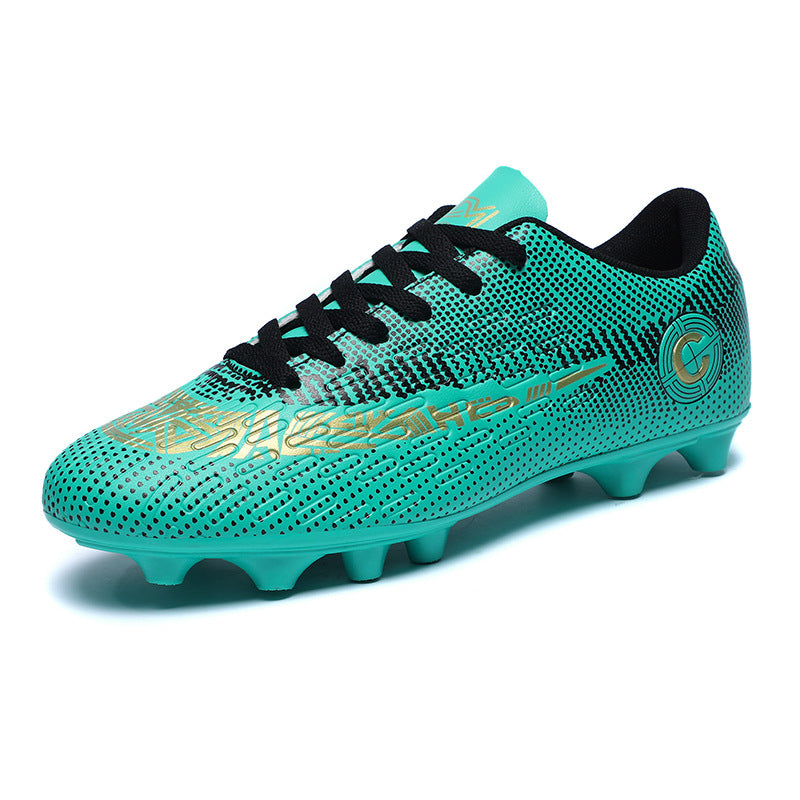 Low-Top Football Shoes - Long Broken Spike Training Shoes for Youth & Kids
