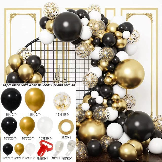 Pink Balloon Arch Garland Set - Birthday & Wedding Party Decoration Kit