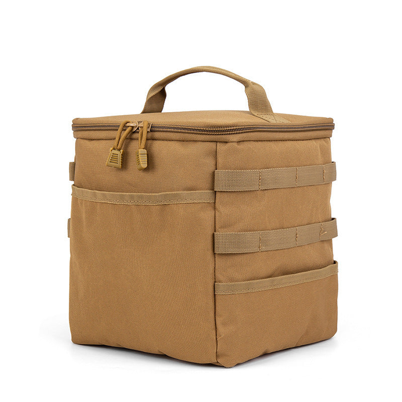 Kitchen Utensil Bag Large Set Storage Bag Camping Cookware Portable Handbag Folding Backpack Large Capacity