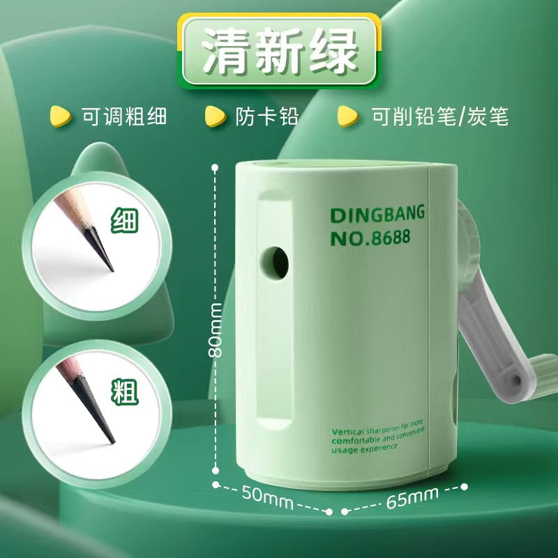 Dingbang cartoon pencil sharpener roll pen hand-cranked primary school children's kindergarten automatic Pen pencil sharpener machine