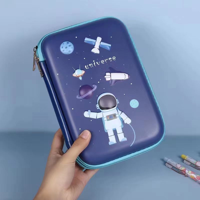 Eva Pencil Box 3D Stereo Large-Capacity Kidsren's Pencil Bag Multi-Functional Student Stationery Popular Pencil Box Waterproof