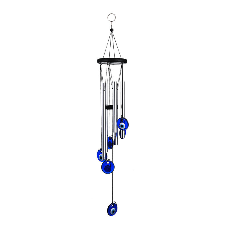 Devil's Eye Aluminum Wind Bell - Indoor & Garden Metal Wind Chime Decoration