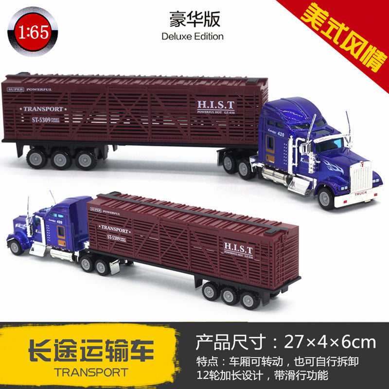 Alloy Pull Back Toy Cars Set - Fire Truck, Tank & Excavator for Kids