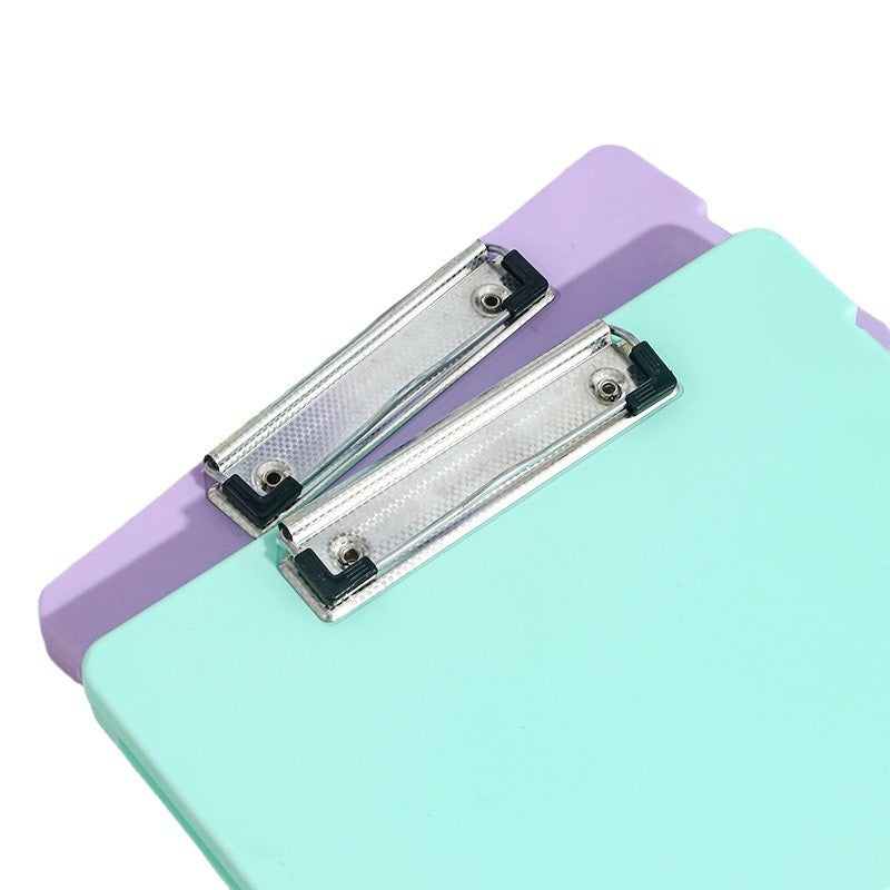 A4 folder paper material storage box student board clip writing pad multifunctional office file storage box
