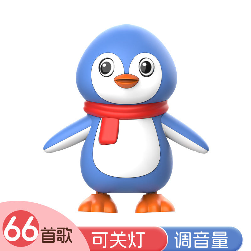 Electric Dancing Penguin Toy - Singing Swing Light Music Baby Development Toy