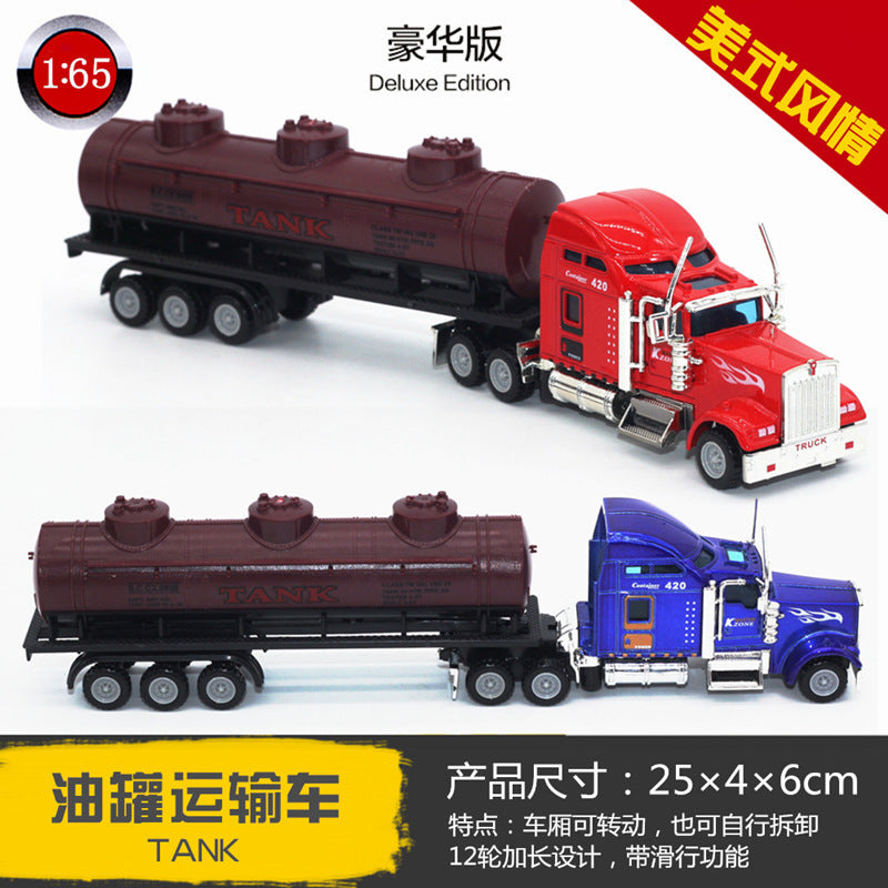 Alloy Pull Back Toy Cars Set - Fire Truck, Tank & Excavator for Kids