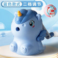 Dingbang Unicorn hand-cranked pencil sharpener cartoon-shaped creative pencil sharpener for children and primary school students with two adjustable nibs