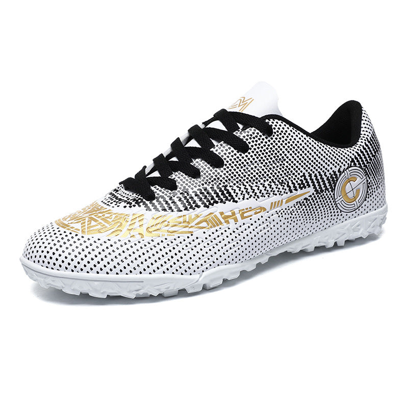 Low-Top Football Shoes - Long Broken Spike Training Shoes for Youth & Kids
