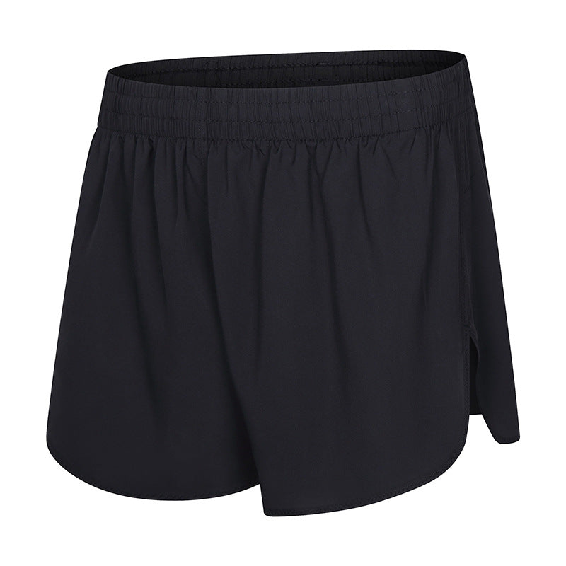 Running racing shorts men's and women's quick-drying loose breathable marathon track and field sports fitness training three pants special offer