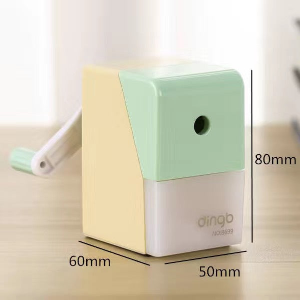 Dingbang cartoon pencil sharpener roll pen hand-cranked primary school children's kindergarten automatic Pen pencil sharpener machine