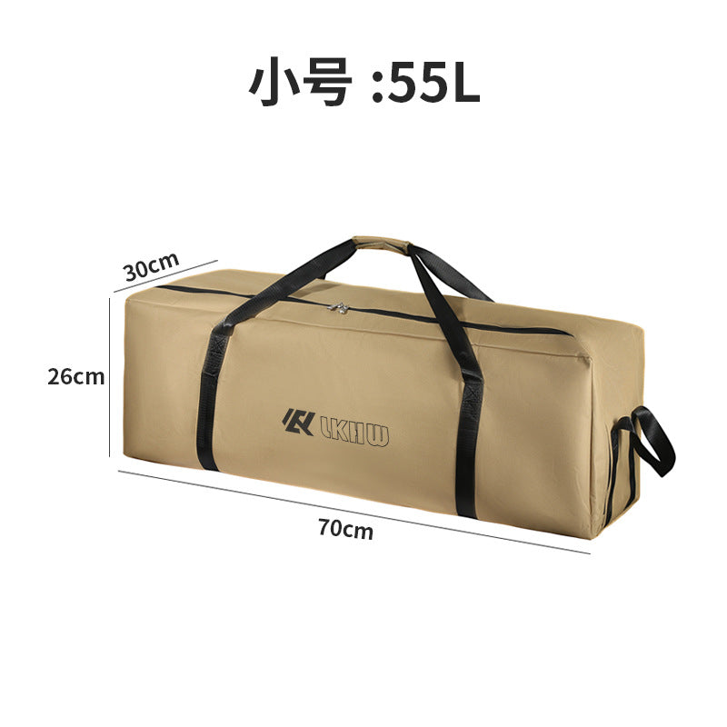 Outdoor Camping Large-Capacity Camel Bag Picnic Equipment Storage Bag Tent Backpack Oxford Cloth Bag Travel Storage