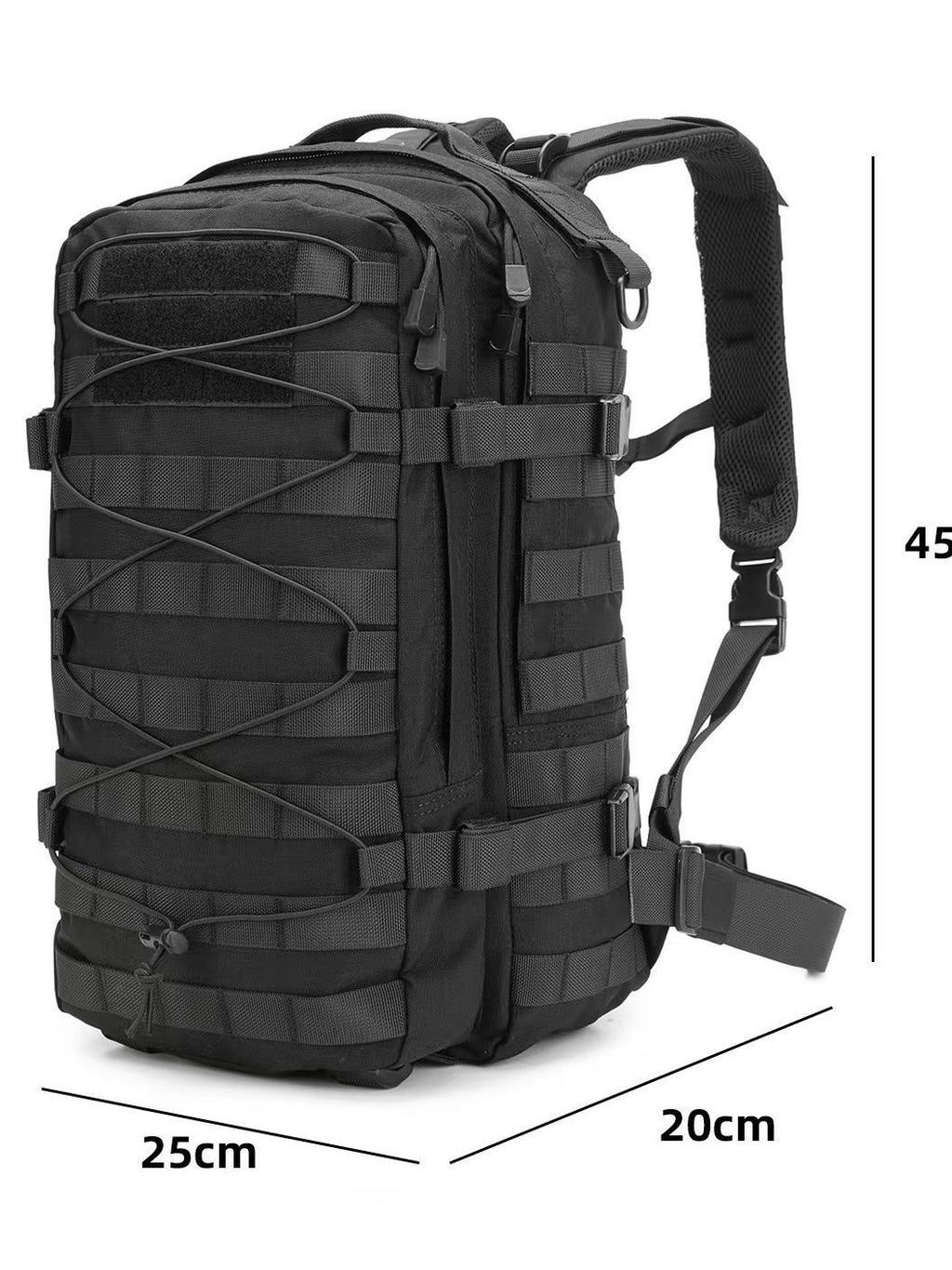 500D Waterproof Nylon Tactical Backpack - Multifunctional Camping & Outdoor Bag