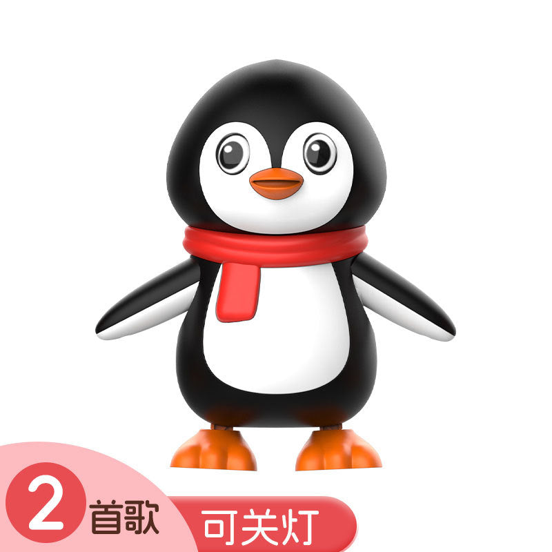 Electric Dancing Penguin Toy - Singing Swing Light Music Baby Development Toy