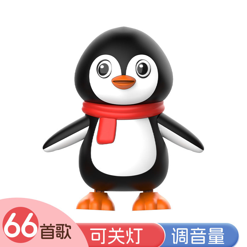 Electric Dancing Penguin Toy - Singing Swing Light Music Baby Development Toy