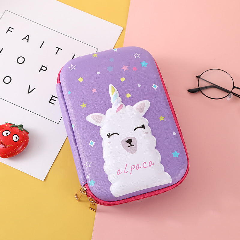Eva Pencil Box 3D Stereo Large-Capacity Kidsren's Pencil Bag Multi-Functional Student Stationery Popular Pencil Box Waterproof