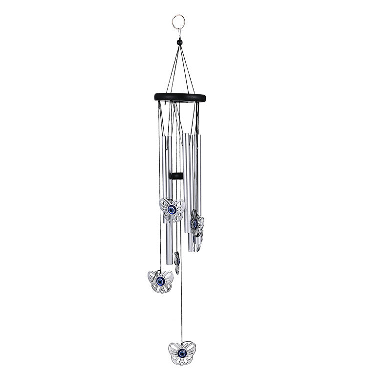 Devil's Eye Aluminum Wind Bell - Indoor & Garden Metal Wind Chime Decoration
