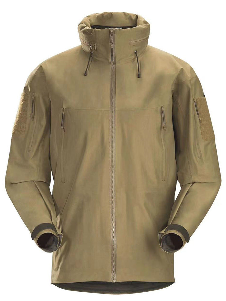 Bird Home Waterproof Hard Shell Jacket Men's American Style Windproof Outdoor Clothing Mountaineering Suit Jacket No Standard Edition